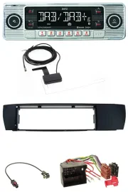Dietz Bluetooth USB MP3 DAB Autoradio für BMW X3 (E83 2004-2010) seitlich