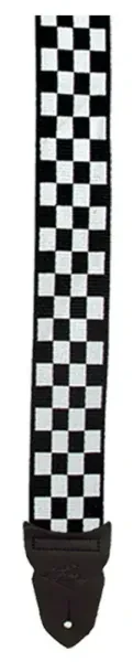 LM Products PS-4CK 2" Wide Checkerboard pattern Adjustable Guitar Strap