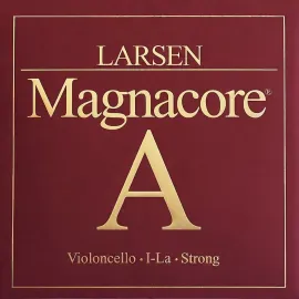 Larsen Strings Magnacore Cello A String 4/4 Size, Heavy Steel, Ball End