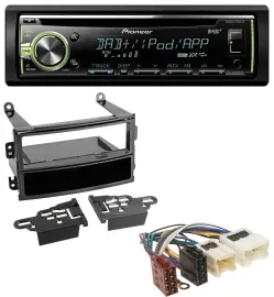 Pioneer DAB USB MP3 AUX CD Autoradio für Nissan 350Z Roadster 2003-2005