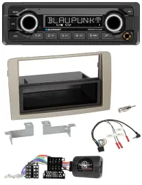 Blaupunkt Bluetooth DAB Lenkrad USB Autoradio für Lancia Musa 2004-2012