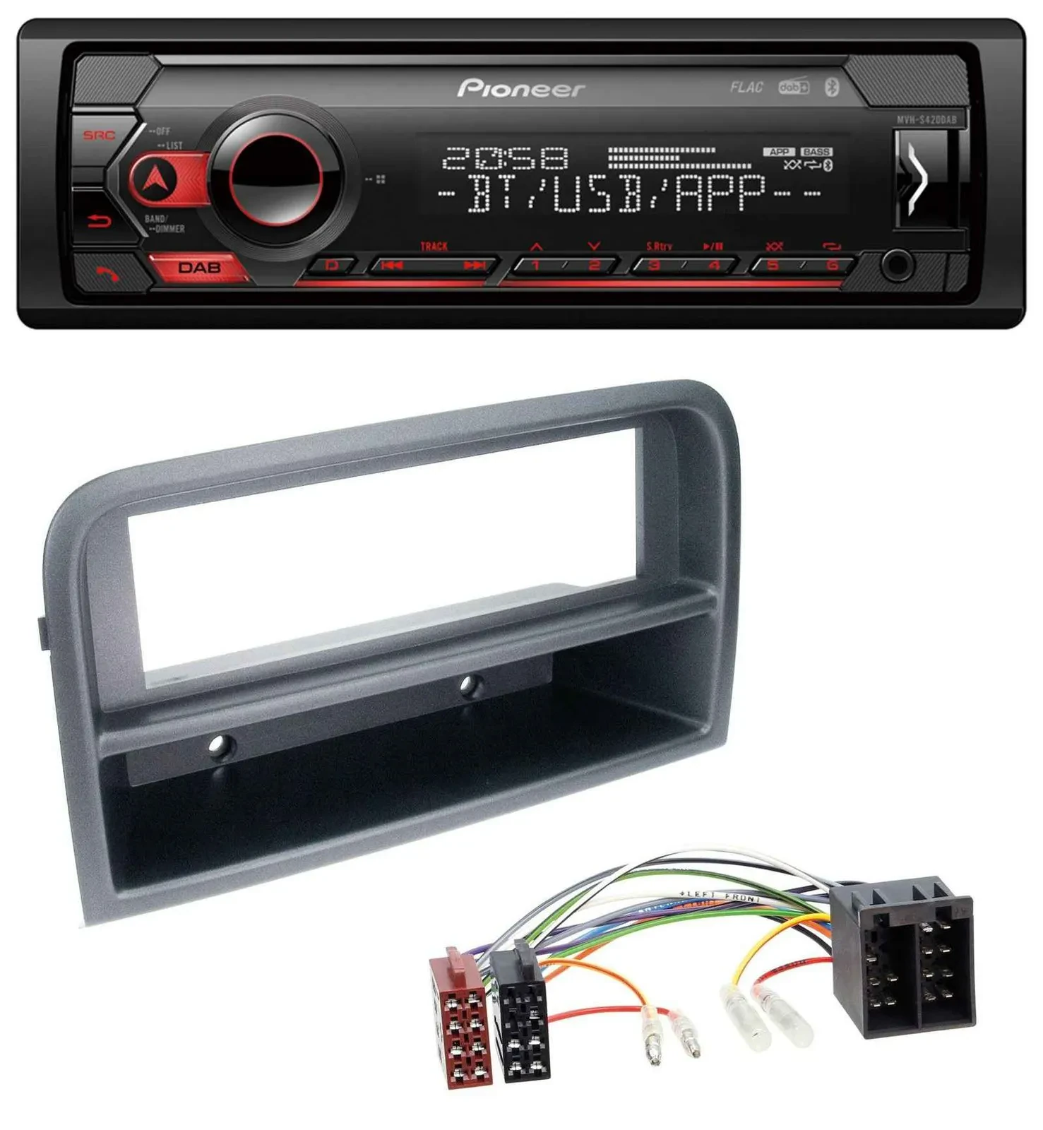 Автомагнитола для Fiat Croma (с 2005) Pioneer MP3 USB DAB Bluetooth