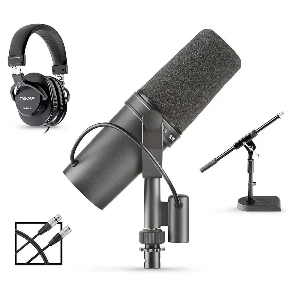 Комплект для подкастов Shure M7B + TH200X
