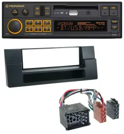 Pioneer DAB MP3 USB Bluetooth Autoradio für BMW X5 E53 5er E39 Rundpin Ablagefac