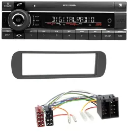 Kienzle Bluetooth MP3 USB DAB Autoradio für Lancia Y (1996-2004) - schwarz
