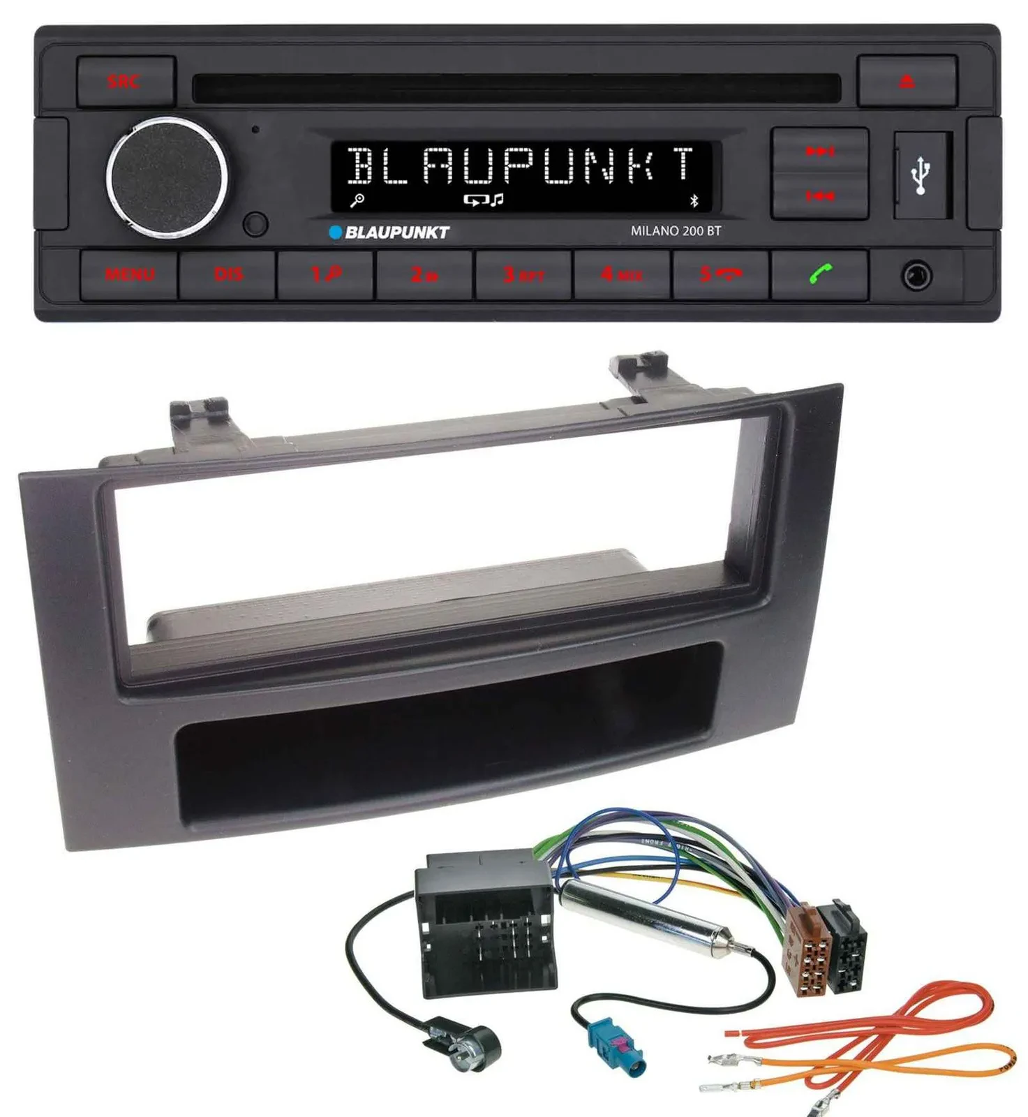 Автомагнитола Blaupunkt MP3 USB CD Bluetooth AUX для VW Touareg/Multivan T5
