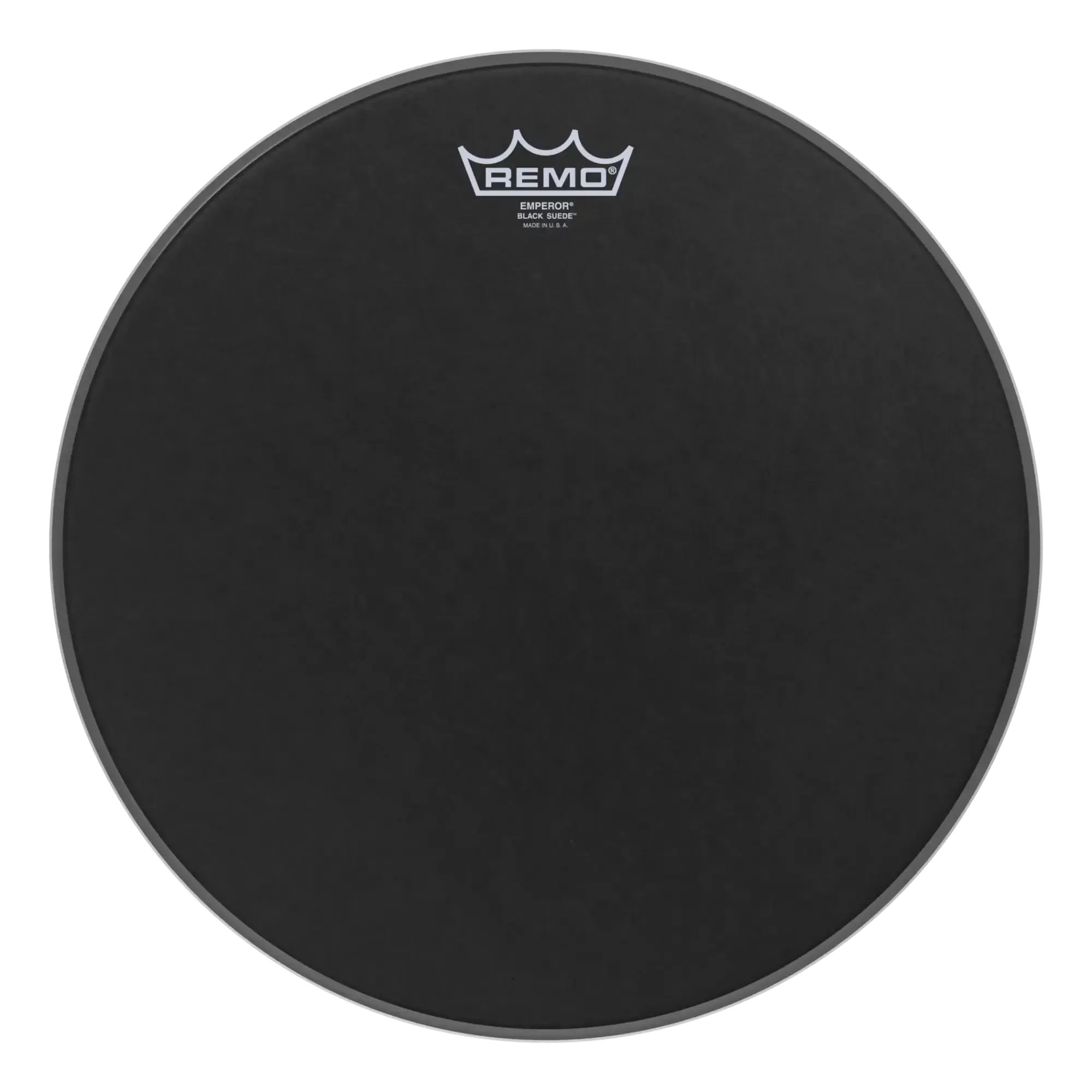 Пластик для барабана Remo 14" Emperor Black Suede