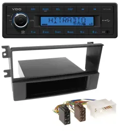 VDO AUX 1DIN MP3 USB Autoradio für Kia Sorento (ab 2006)