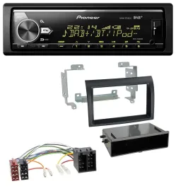 Автомагнитола для Citroen Jumper / Fiat Ducato (2006–2011) Pioneer Bluetooth, USB, DAB, MP3, черная