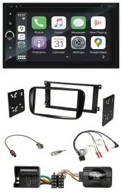Blaupunkt USB DAB Bluetooth 2DIN TMC Lenkrad Navigation für Ford Mondeo 07-14 S-