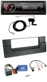 Автомагнитола Pioneer 1DIN MP3 DAB USB для BMW 5 Series E39 1996–2001 с поддержкой кнопок на руле