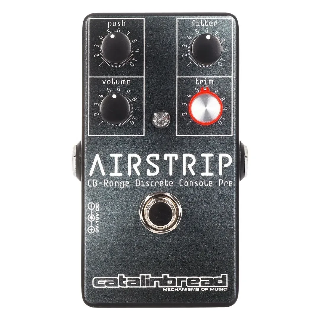 Б/У Предусилитель напольный для электрогитары Catalinbread Airstrip черный