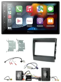 Автомагнитола для Porsche Panamera Pioneer 2DIN, DAB, Bluetooth, USB