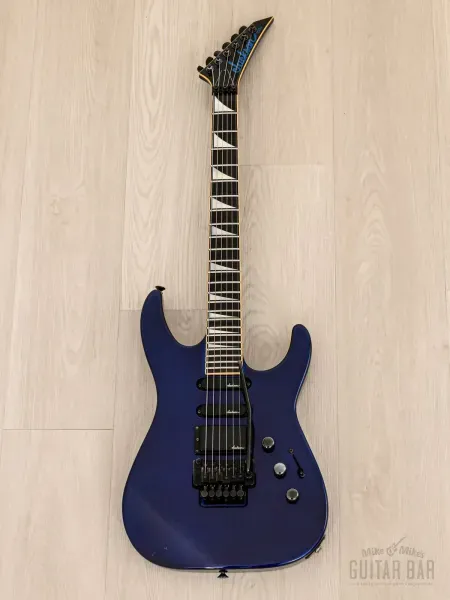 Электрогитара Jackson Grover Soloist Custom SSH Midnight Blue w/gigbag Japan 1990s