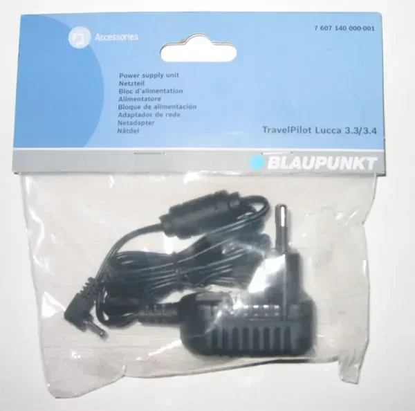 Blaupunkt Original Netzteil Lucca 3.3 3.4 3.5 5.2 5.3 7607140000001