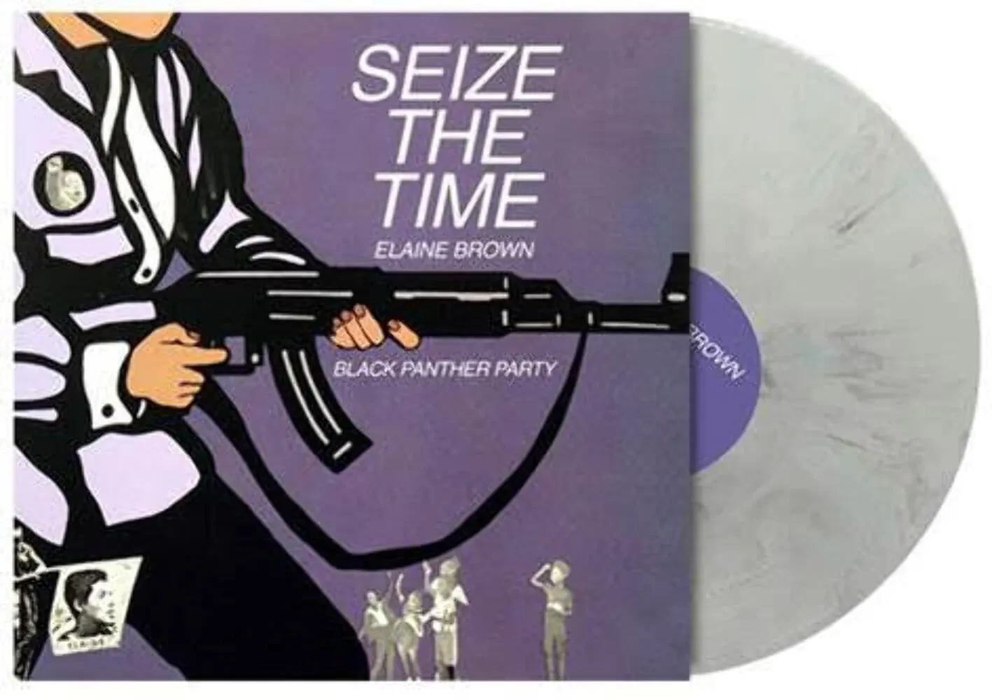 Elaine Brown - Seize The Time - Black Panther Party [White Marble Vinyl]