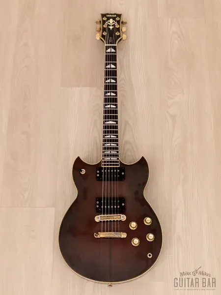 Электрогитара Yamaha SG1500 Mahogany Oil Stain Finish Japan 1981 w/Case