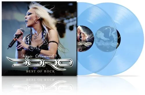 Виниловая пластинка Doro - Magic Diamonds - Best Of Rock (Curacao Clear) [New Vinyl LP] Clear Vinyl,