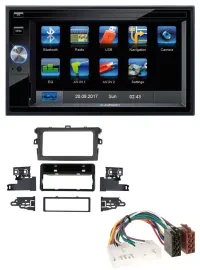 Blaupunkt SD Bluetooth 2DIN MP3 USB AUX Autoradio für Toyota Corolla 2009-2013 s