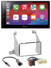 Pioneer DAB USB MP3 Bluetooth 2DIN Autoradio für Nissan Pathfinder 04-07