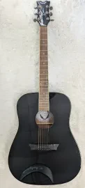 Dean AX D MAH CBK Dreadnought Mahogany acoustic guitar, Classic Black