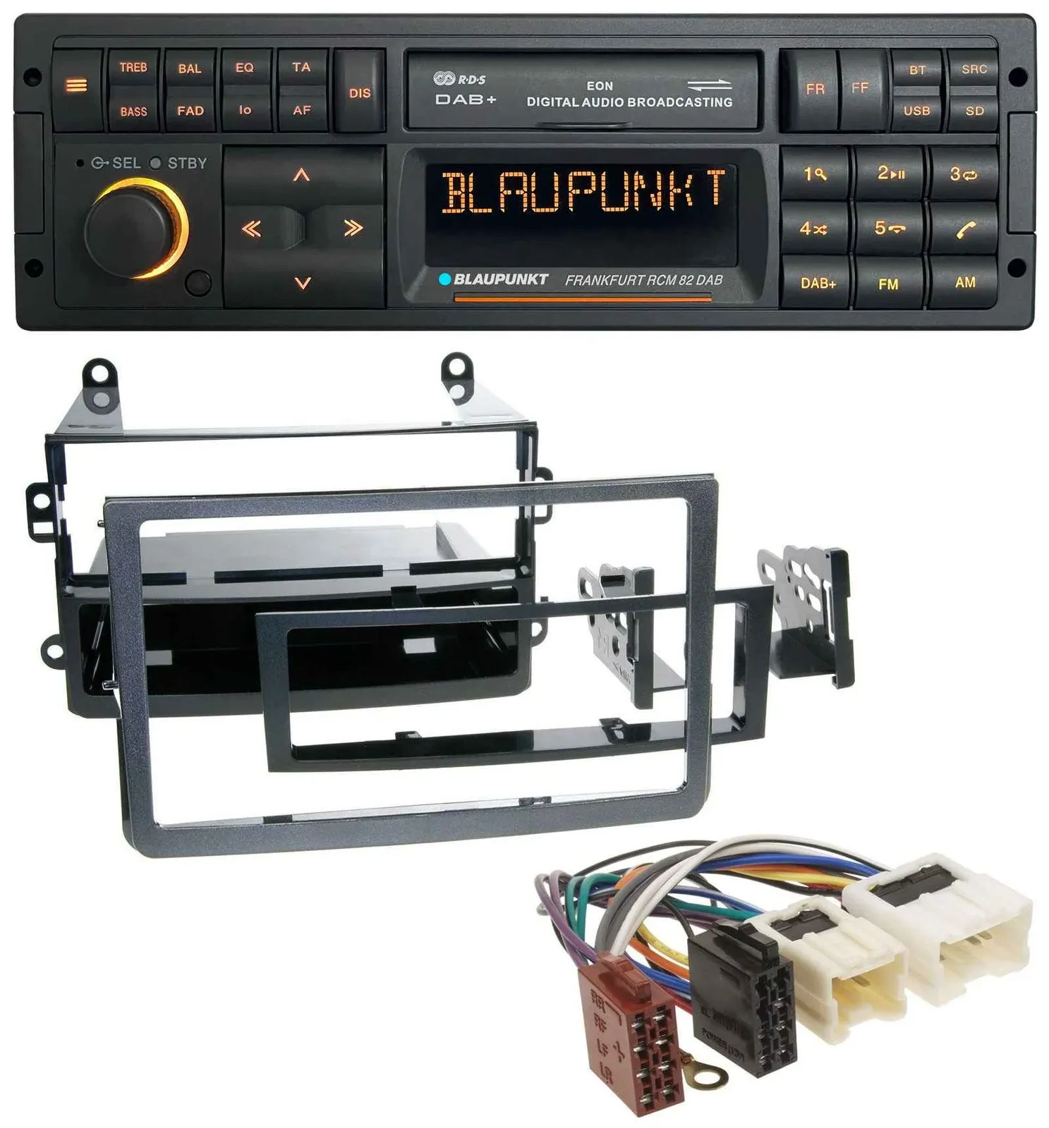 Blaupunkt USB DAB SD MP3 Bluetooth Autoradio für Nissan 350Z (ab 2006)