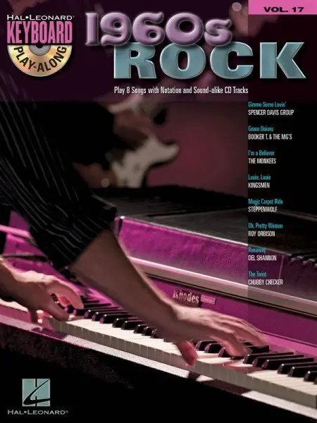 Ноты MusicSales KEYBOARD PLAY ALONG VOLUME 17 1960S ROCK KBD BK/CD