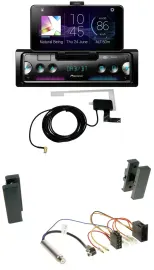 Pioneer DAB Bluetooth MP3 USB Autoradio für Seat Leon, Toledo (1998-2006)