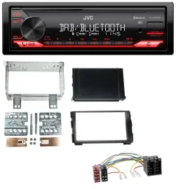 JVC Bluetooth USB DAB MP3 Autoradio für Kia Ceed 09-12 proCeed 11-13