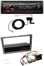 Pioneer DAB USB MP3 Bluetooth Autoradio für Opel Corsa C Meriva Vectra C Signum