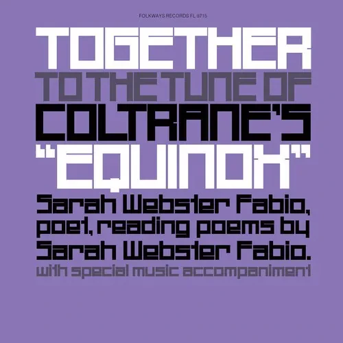 Виниловая пластинка Sarah Webster Fabio – Together to the Tune of Coltrane's "Equinox" (Релиз 2023)