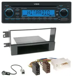 VDO AUX MP3 1DIN CD USB Autoradio für Kia Cerato (ab 2007)