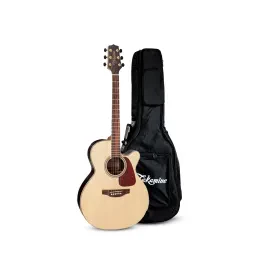Takamine GN93CENAT Nex Cutaway AcousticElectric Guitar Natural with Gig Bag