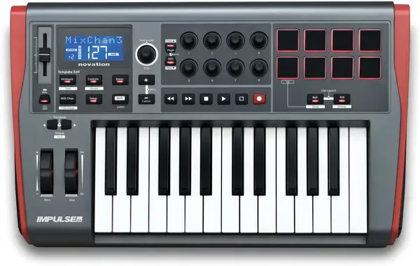 Миди-клавиатура Novation Impulse 25