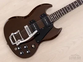 1972 Gibson SG Pro Vintage Guitar Walnut w/ Bigsby & P-90s, Special