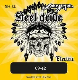 Струны для электрогитары Мозеръ SH-EL Steel Drive 9-42
