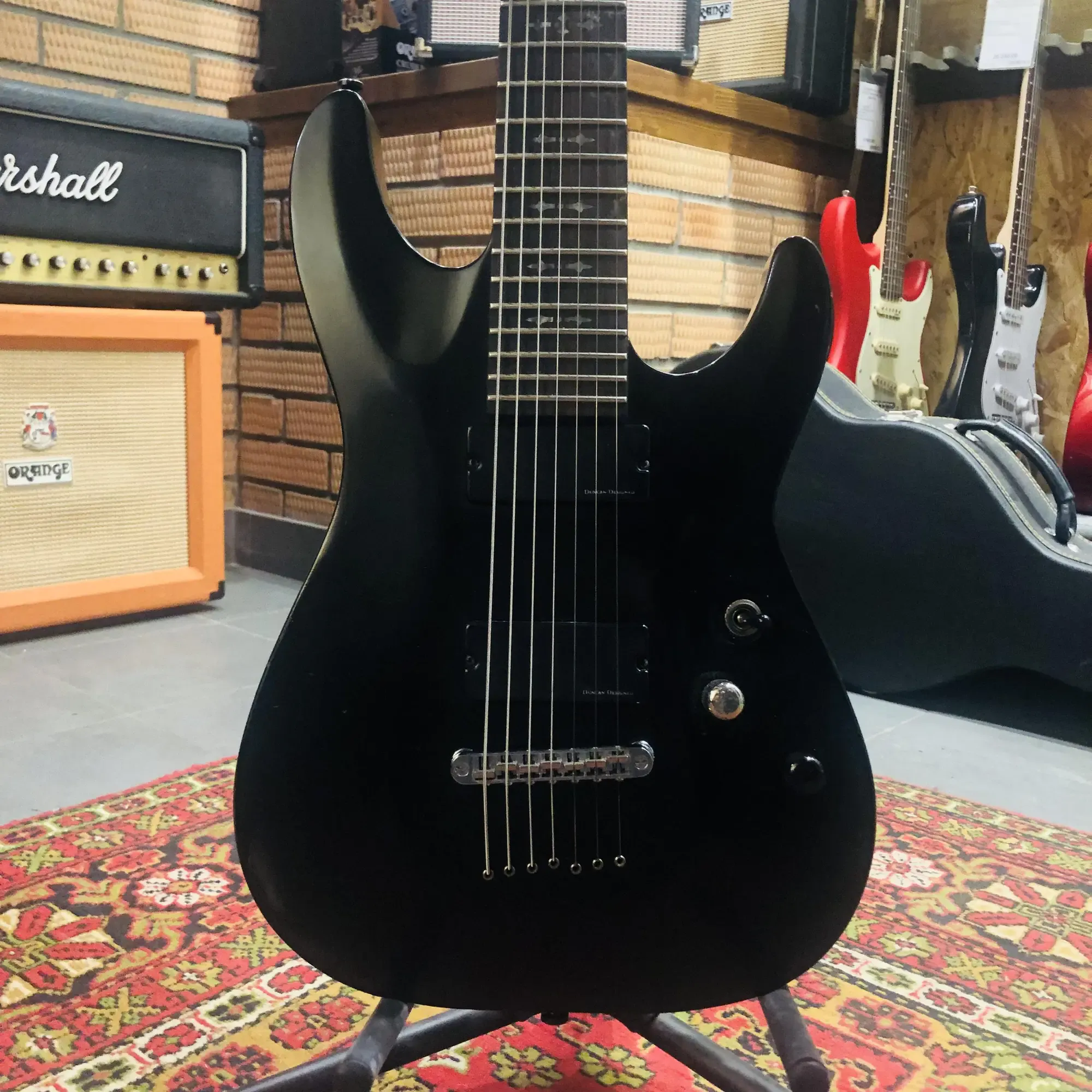 Электрогитара Schecter Demon-7 Satin Aged Black 2020