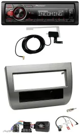 Pioneer USB Lenkrad DAB Bluetooth Autoradio für Lancia Y 843 2005-2011 anthrazit