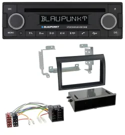 Blaupunkt MP3 Bluetooth DAB CD USB Autoradio für Fiat Ducato (2006-2010) schwarz