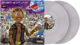 Виниловая пластинка Juice Wrld – The Party Never Ends, 2 LP, серебристый винил (Релиз 2025)