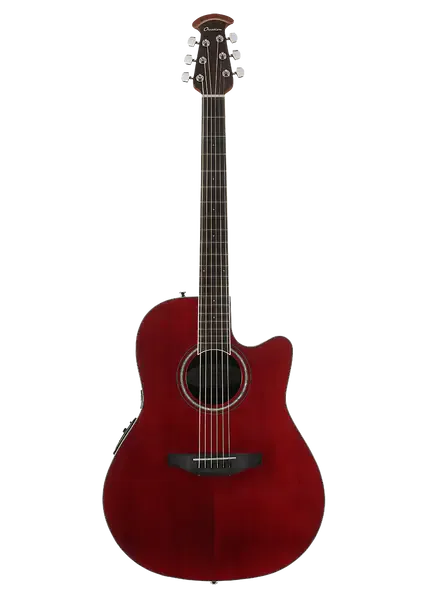 Электроакустическая гитара Ovation CS24-RR Celebrity Standard Mid Depth Ruby Red