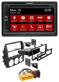 Blaupunkt Bluetooth DAB 2DIN USB DVD MP3 Autoradio für Mazda MX 5 NC 2005-2008
