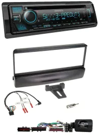 Kenwood Bluetooth USB CD Lenkrad DAB Autoradio für Ford Escort Focus schwarz