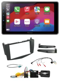 Pioneer Lenkrad USB DAB Bluetooth 2DIN Autoradio für Mercedes C-Klasse 07-11 W20