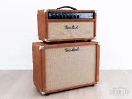 Two-Rock Traditional Clean 100/50 Tube Amp Head & 1x12 Cabinet, Tobacco Suede
