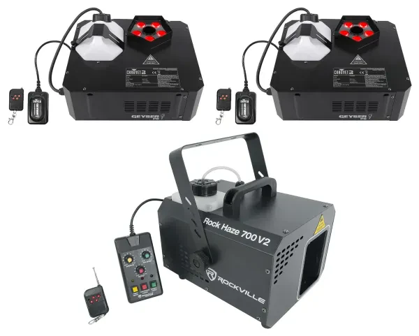 Комплект светового оборудования Chauvet DJ Geyser P5 + ROCKHAZE 700