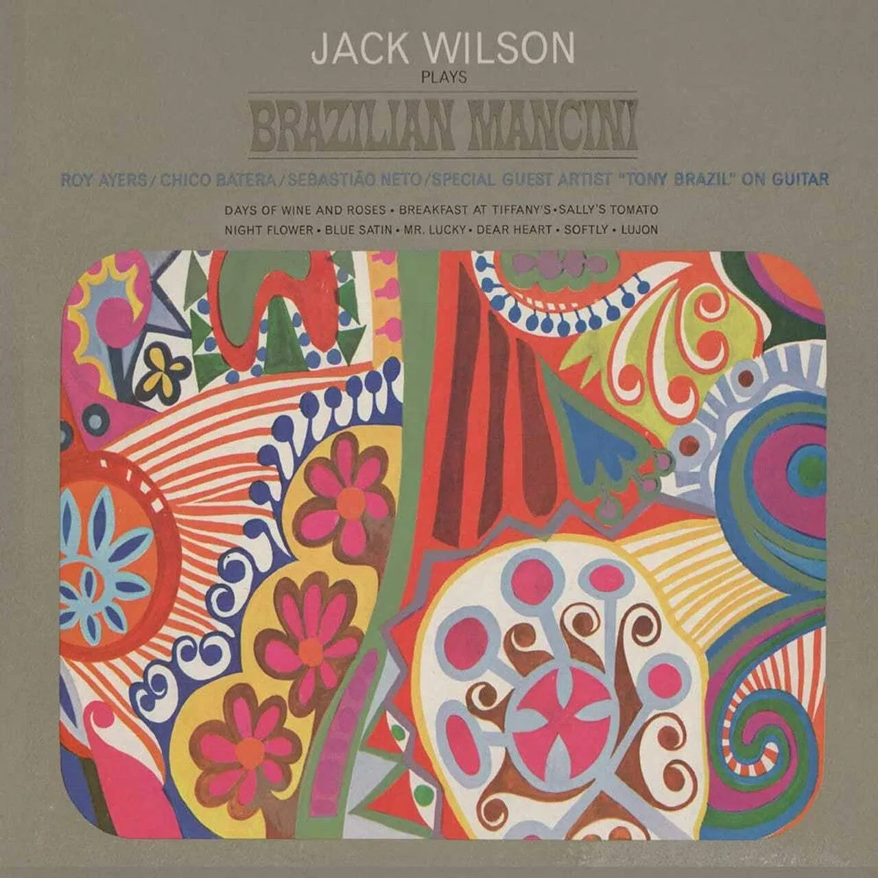 Jack Wilson - Plays Brazilian Mancini [Clear Vinyl] NEW Vinyl