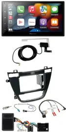 Pioneer Lenkrad USB Bluetooth DAB 2DIN Autoradio für Opel Insignia ab 08 schwarz