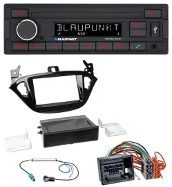 Blaupunkt USB AUX Bluetooth MP3 Autoradio für Opel Adam ab 13 Corsa E ab 15 Abla