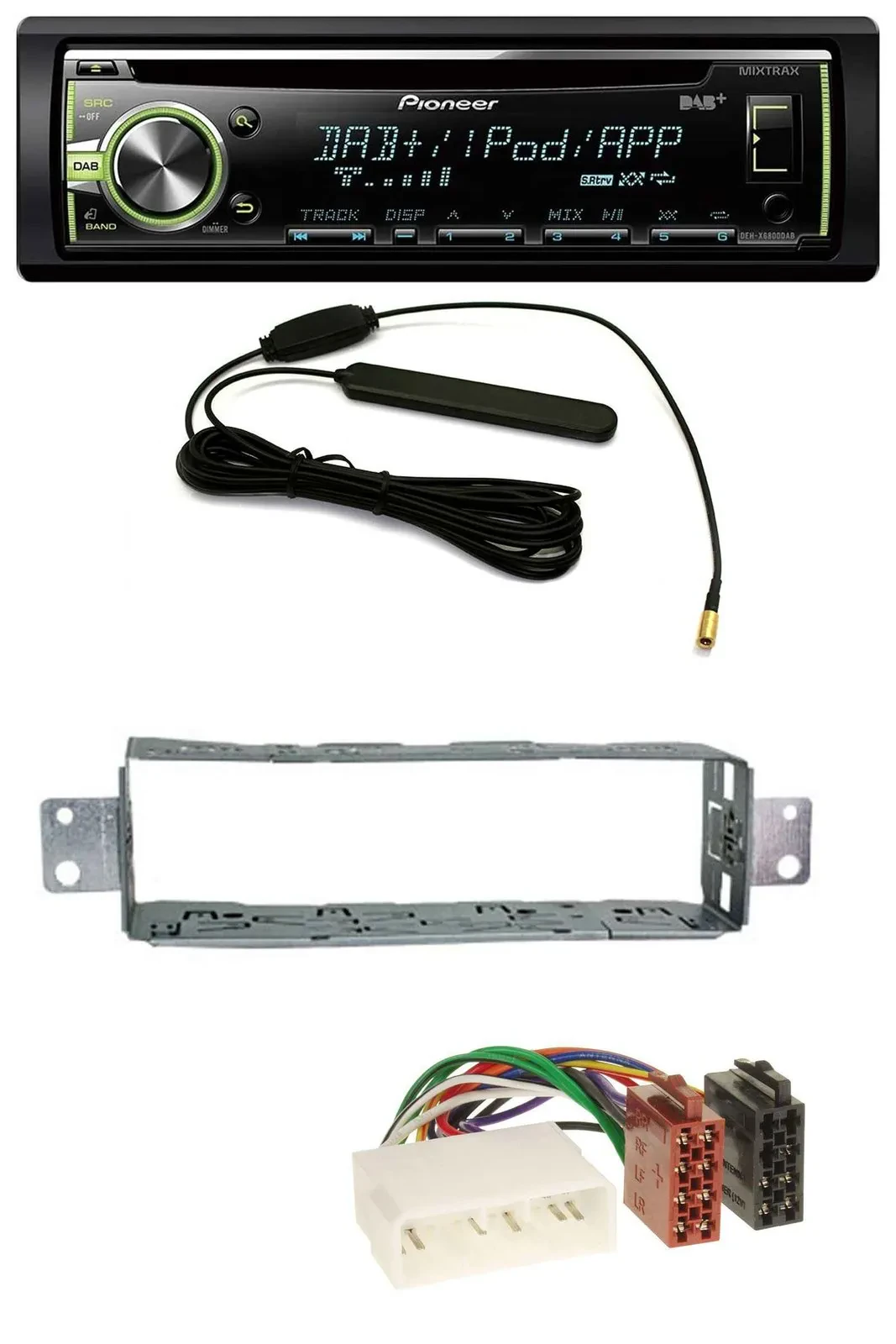 Pioneer MP3 USB CD DAB AUX Autoradio für Daewoo Lanos Nubria Leganza Matiz